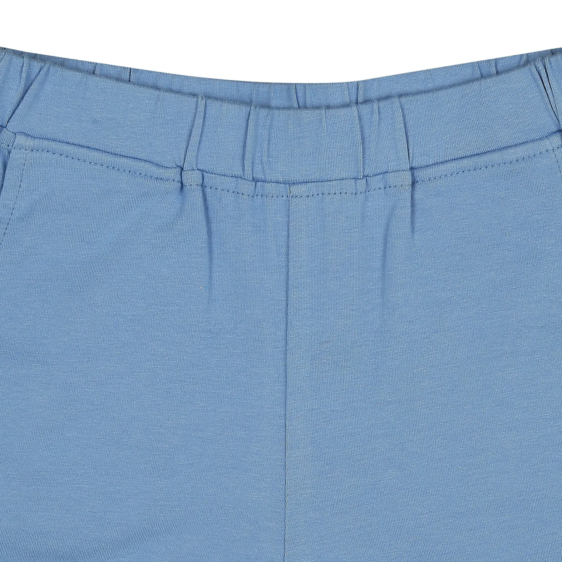 Unisex Organic Cotton Shorts- Cornflower Blue