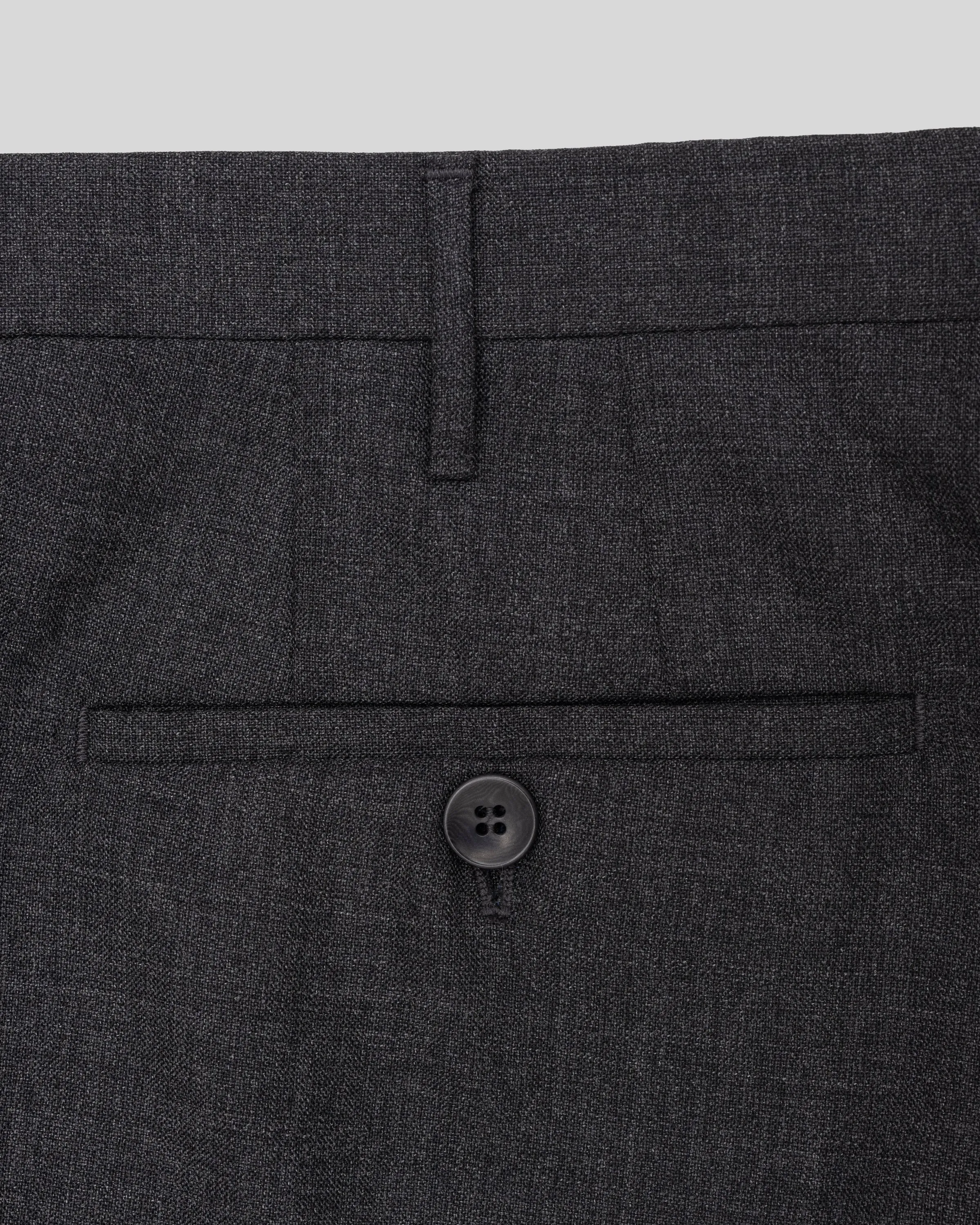 Venezia dark grey wool trousers